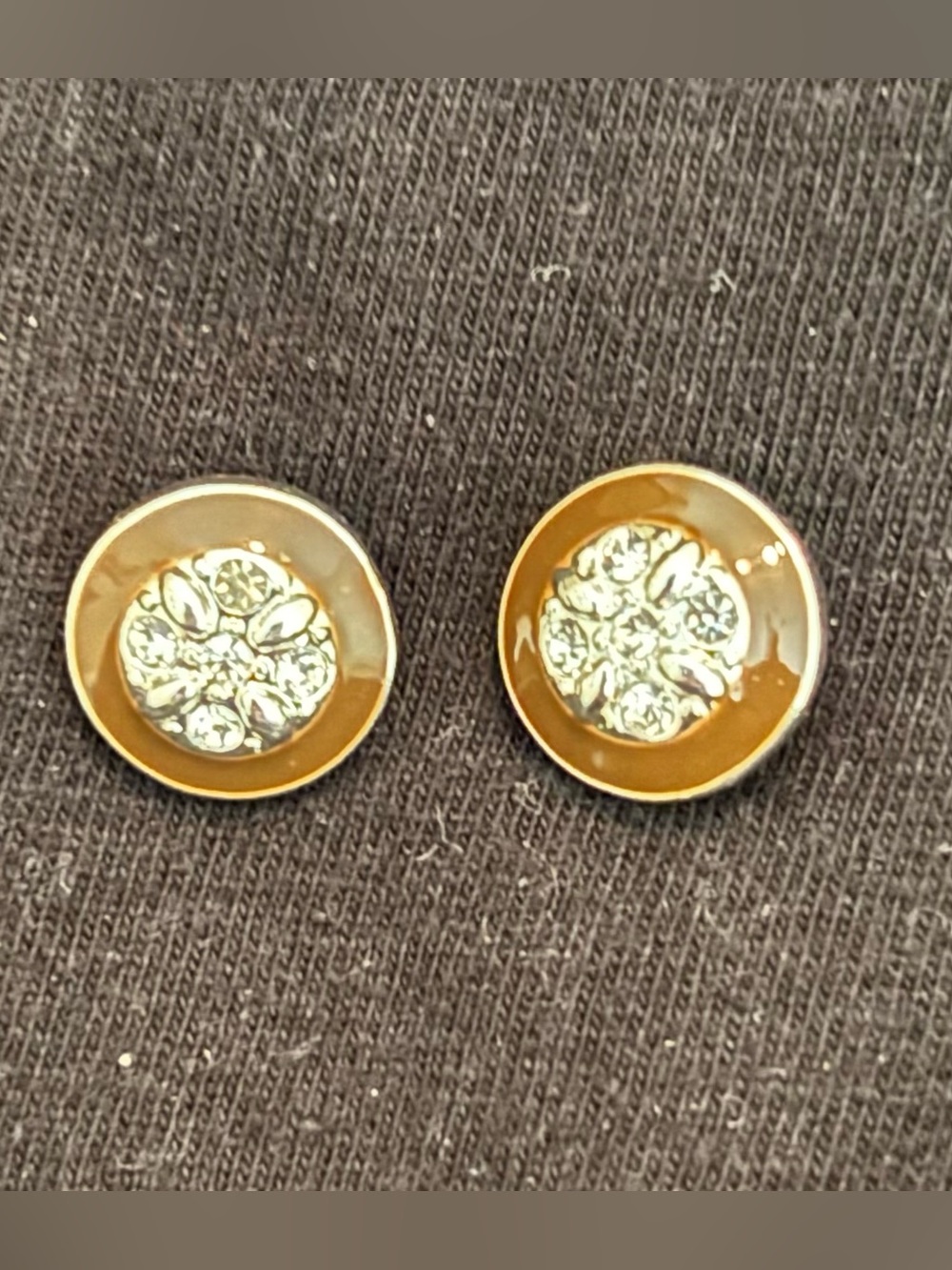 Gold-Tone Crystal Flower original dots - Women interchangeable jewelry